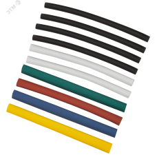 Набор ТТУ 6/3 (4хЧ. 2хБ. К. С. Ж. З) 10х10см/упак IEK