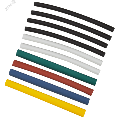 Набор ТТУ 6/3 (4хЧ. 2хБ. К. С. Ж. З) 10х10см/упак IEK