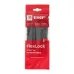 Хомут P6.6 стандартный (ч), 2.5x150 (100шт) FlexLock