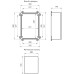 Корпус пластиковый ЭРА ЩМП-П (500х350х190) IP65 УХЛ1 серый