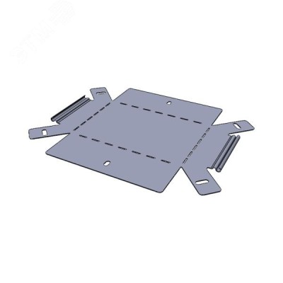 Угол 90 градусов вертикальный внутренний 100x100 мм (плоский)