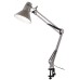Настольный светильник ЭРА N-121-E27-40W-GY Е27 на струбцине серый