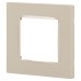 Рамка для розеток и выключателей ЭРА Серия 12 12-5201-02 на 1 пост, Классик, слоновая кость
