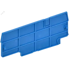 ARMAFIX Заглушка EPCX6-3 BU для колодки клеммной CP/CX6-3 синяя IEK