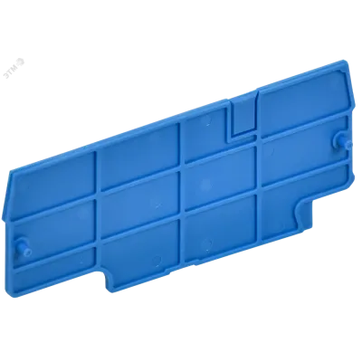 ARMAFIX Заглушка EPCX6-3 BU для колодки клеммной CP/CX6-3 синяя IEK