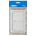 Розетка Intro Style 7-207-01 2P+E Schuko с крышкой штор., 16А-250В, IP20, СУ, белый