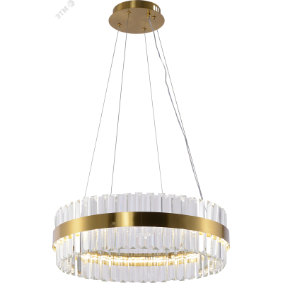 Люстра подвесная светодиодная 3000-6500К 112 Вт с пультом Rivoli Gwinnett 6193-201