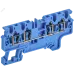 ARMAFIX Клемма пружинная CX2.5-4 BU 2,5мм2 четырехконтактная синяя IEK
