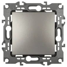 Переключатель ЭРА Серия 12 12-1103-16 , 10АХ-250В, титан