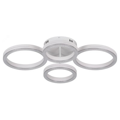 Светильник светодиодный потолочный ДПБ-75 Вт 3000-6000К белый с пультом Rivoli Juniper 6187-702