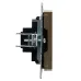 BRITE Розетка HDMI РHDMI-0-БрШ шампань