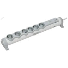 COMFORT Фильтр сетевой СФ-06К 16А 1,5м 3х1,5мм2 белый IEK