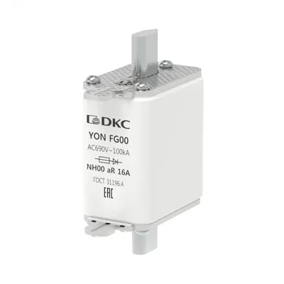 Предохранитель YON ножевого типа FG00 16А 690V характеристика arya