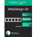 ATLASDESIGN AIR 5-постовая РАМКА, БЕЛЫЙ/дымчатый черный