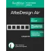 ATLASDESIGN AIR 5-постовая РАМКА, БЕЛЫЙ/дымчатый черный