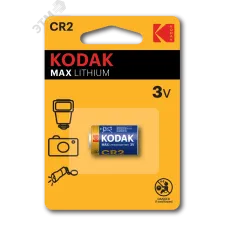 Батарейки Kodak CR2 [KCR2-1] MAX Lithium (12/72/11592)