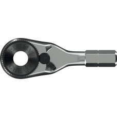 Трещотка-бита 1/4'', 8011 Zyklop Mini 4, хвостовик шестигранный 1/4'' C6.3, 60 зубцов, для 1/4'' бит