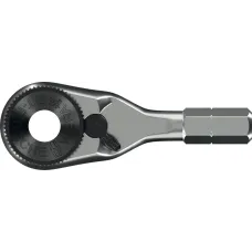 Трещотка-бита 1/4'', 8011 Zyklop Mini 4, хвостовик шестигранный 1/4'' C6.3, 60 зубцов, для 1/4'' бит