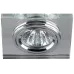 DK8 CH/WH Светильник ЭРА декор стекло квадрат MR16,12V/220V, 50W, хром/зеркальный (50/2100)