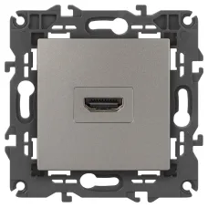 Розетка ЭРА Elegance 14-3114-16 HDMI, титан
