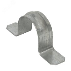 Скоба металлическая двухлапковая для монтажного пистолета d 25-26мм.