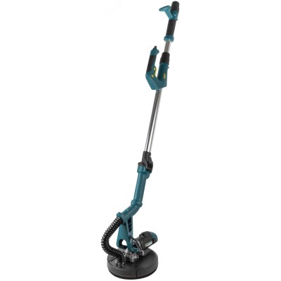 Шлифмашина для стен и потолков 710 Вт,700-1700 об/мин,225/215/210 мм,4 кг,складная телескопическая штанга 1400-1700 мм,липучка,б/с щеток ,коробка