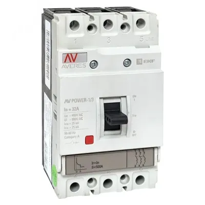Выключатель автоматический AV POWER-1/3 32А 35кА TR