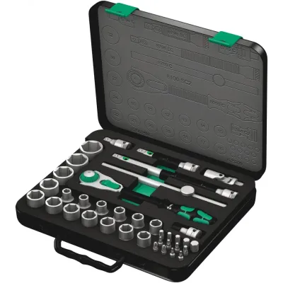 Набор с трещоткой 8100 SC 2 Zyklop Speed DR 1/2 37 предметов