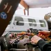 Клещи переставные трубные захватные 10-75мм для сифонов масляных фильтров пластмассовых труб L=250мм пластиковые насадки на губках Cr-V черные