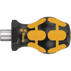 Короткая рукоятка-битодержатель 811/1 ESD Stubby с магнитом 1/4X10 мм для бит с шестигранным хвостовиком 1/4 C 6.3