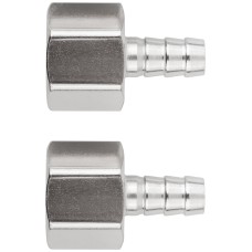 Адаптеры-соединители елочка 10 мм - внутренняя     резьба 1/2, 2 шт.