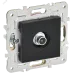 SKANDY Розетка TV оконечная SK-A12Bl черный IEK