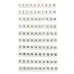 Маркеры для ST/Push-in 2,5 с нумерацией 1-50 для крепления сбоку (100 шт.) EKF