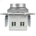 SKANDY Светорегулятор поворотный 600Вт SK-D01S серебряный IEK