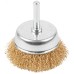 Щетка для дрели, Чашка, латунированная витая проволока 0,3 мм, 65 мм, блистер, Profi Щетка для дрели, Чашка, латунированная витая проволока 0,3 мм, 65 мм, блистер, Profi