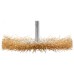Щетка для дрели, Плоская, латунированная витая проволока 0,3 мм, 100 мм, блистер, Profi