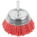Щетка для дрели, Чашка, нейлон, 75 мм, блистер, Profi