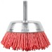 Щетка для дрели, Чашка, нейлон, 75 мм, блистер, Profi