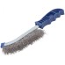 Щетка зачистная, витая проволока 0,3 мм, пластиковая ручка, 250 мм, блистер, Profi