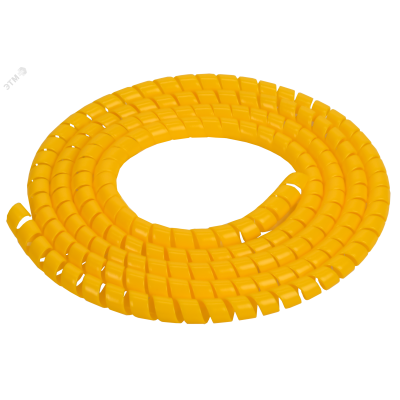 Спираль монтажная СП-12 желтая (2м/упак) IEK