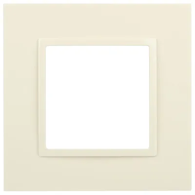 Рамка для розеток и выключателей ЭРА Elegance 14-5011-02 Classic, на 1 пост, сл.кость