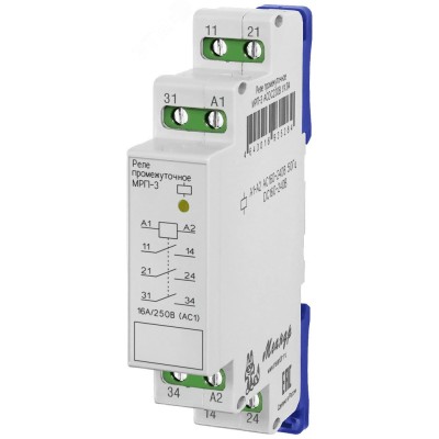 Реле промежуточное МРП-3 ACDC24В УХЛ4