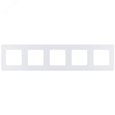 Рамка 5-местная жемчуг INSPIRIA