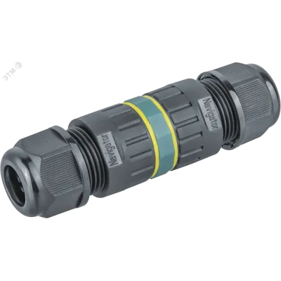 Коннектор Navigator 82 834 NTB-I03-3P-IP68 I-образный 3PIN