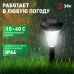 Светильник уличный ЭРА SL-PL31-M Набор. Садовый светильник на солнечной батарее, черный, 31 см (комп. 10 шт. под МП)