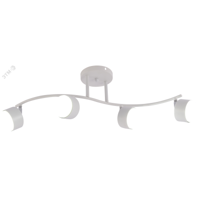 Светильник настенно-потолочный спот 15Вт поворотный Rivoli Batty 7080-704 4хGX53