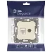 14-3110-02 ЭРА Розетка RJ45+TV, IP20, сл.кость (10/100/1600)
