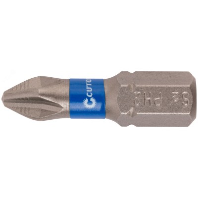 Биты стальные, 10 шт, Profi, PH2, 25 мм