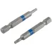 Биты стальные, 2 шт., Profi, TORX T10, 50 мм
