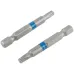 Биты стальные, 2 шт., Profi, TORX T25, 50 мм